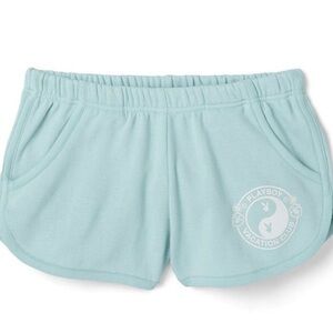 Playboy By PacSun Vacation Club Bunny Logo Sweat Shorts